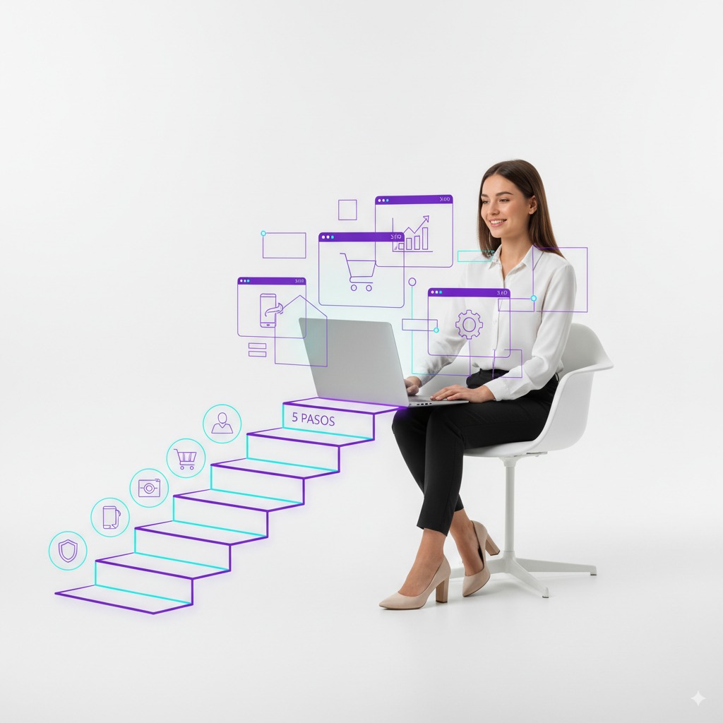Guía Gratuita: 5 pasos para elegir tu primera página web
