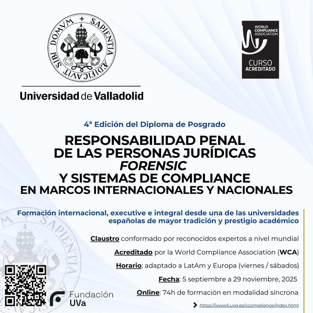 Formación Compliance Jesica Hita Universidad Valladolid
