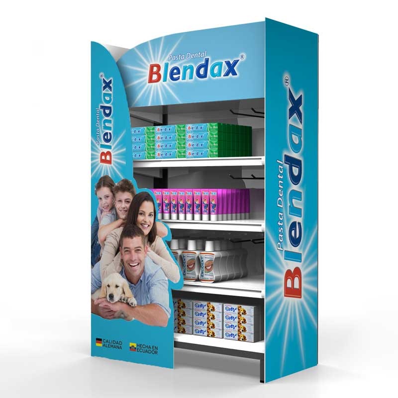 Cabecera de Percha Blendax