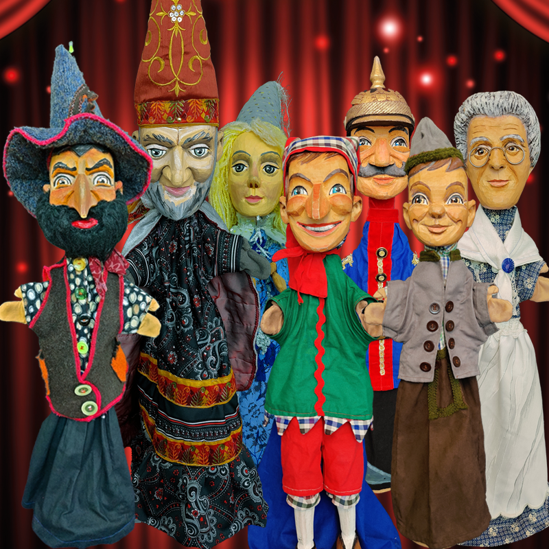 Figuren für den Räuber Hotzenplotz