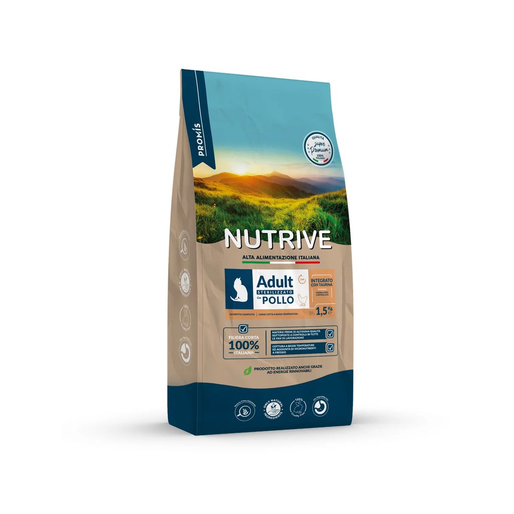 Adult Gatto Pollo Sterilizzato Monoproteico