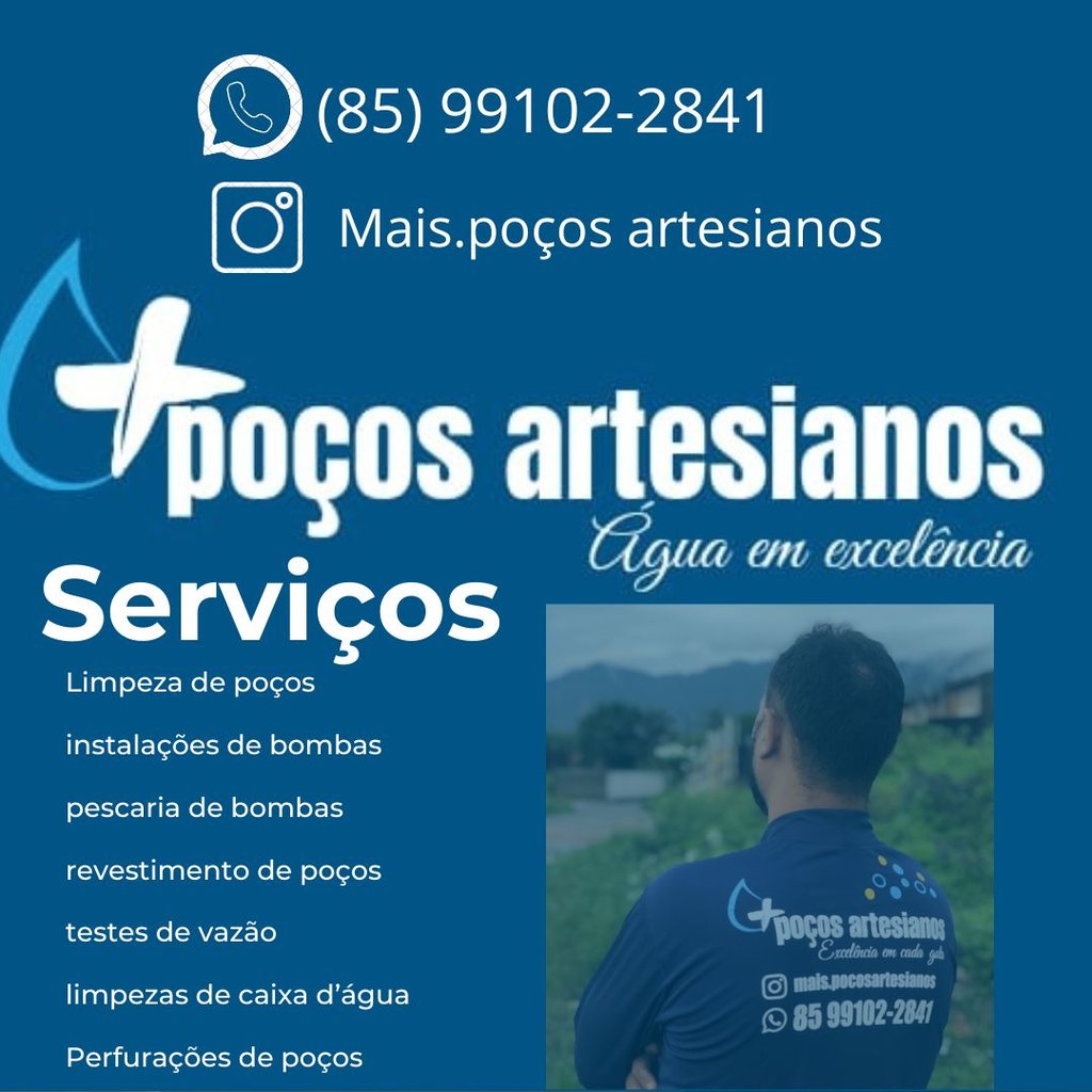 Perfuração de poço profundo em Fortaleza