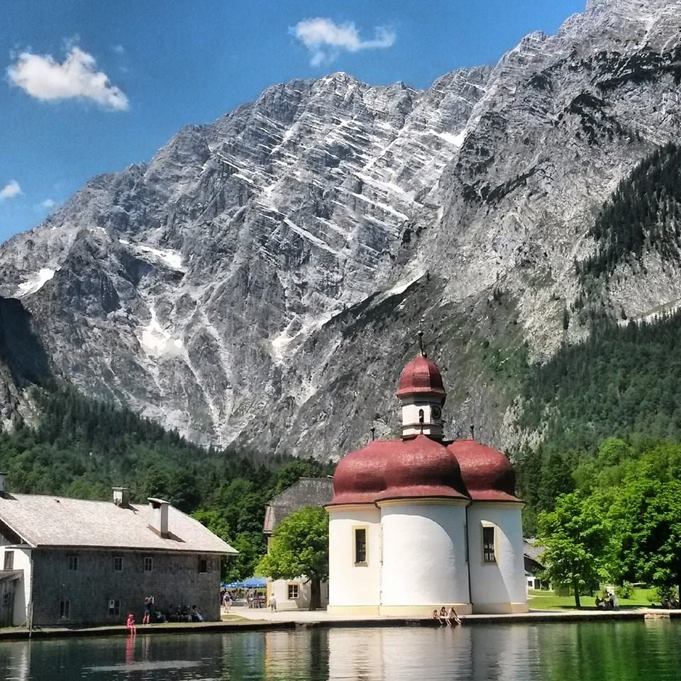 Königssee near Berchtesgaden in Bavaria Germany