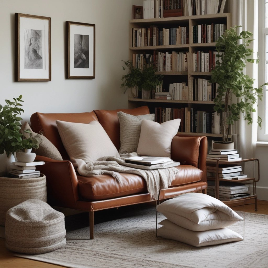 A book titled 'The Broken Way' by Ann Voskamp lies on a textured, beige blanket. Next to it is a yellow notebook or journal with an embossed silhouette of a person reaching out to butterflies.