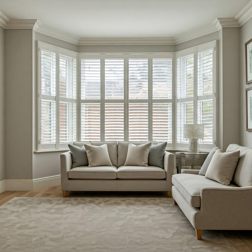 Bay Window Shutter Installation Richmond