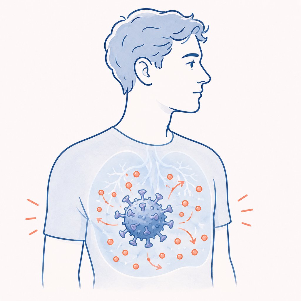 covid en cytokines in man