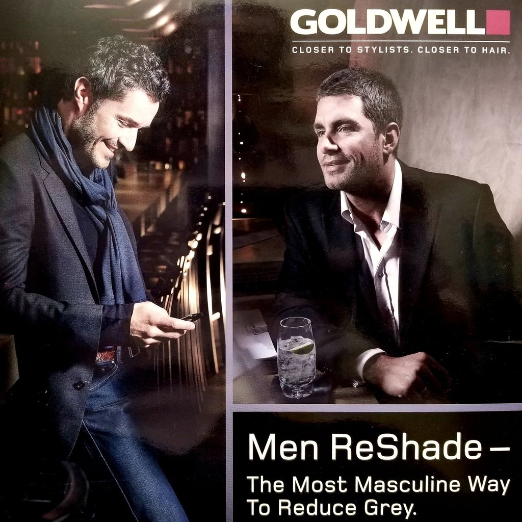 Goldwell Hair Color Reshade for Men - MR SAM SALON a Goldwell Hair Salon