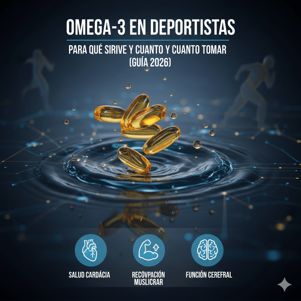 Omega-3 para Deportistas en 2026: Beneficios, Dosis y Cómo Tomarlo Correctamente