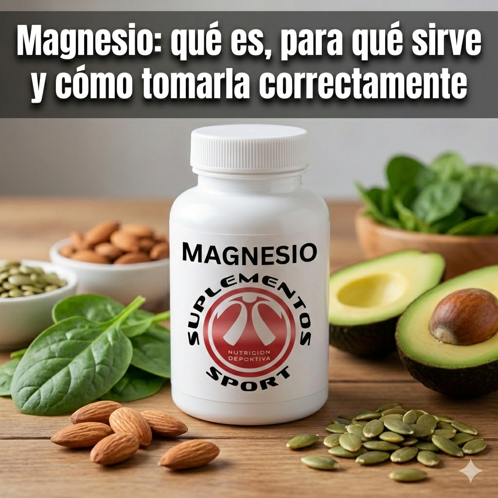 Magnesio, qué es, para qué sirve y cómo tomarlo correctamente.