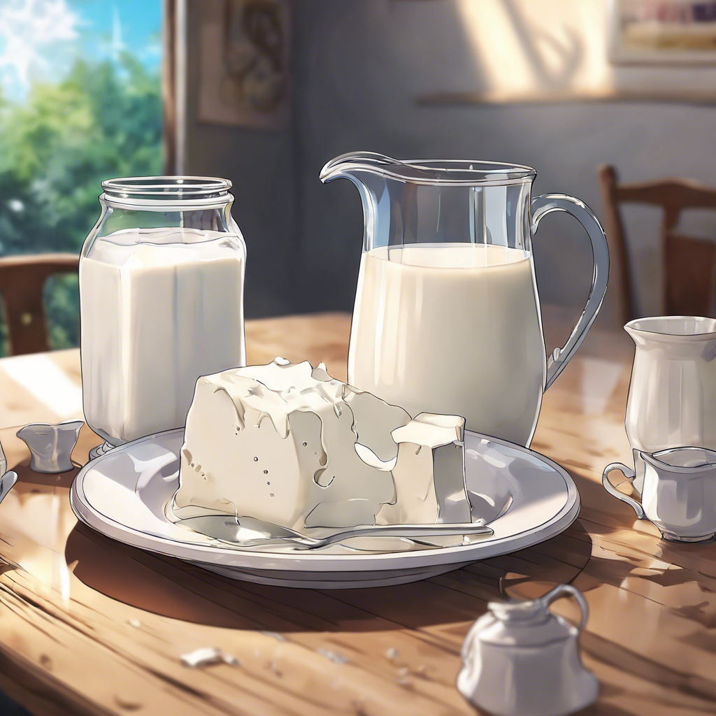 a pastry in a plastic container on a table