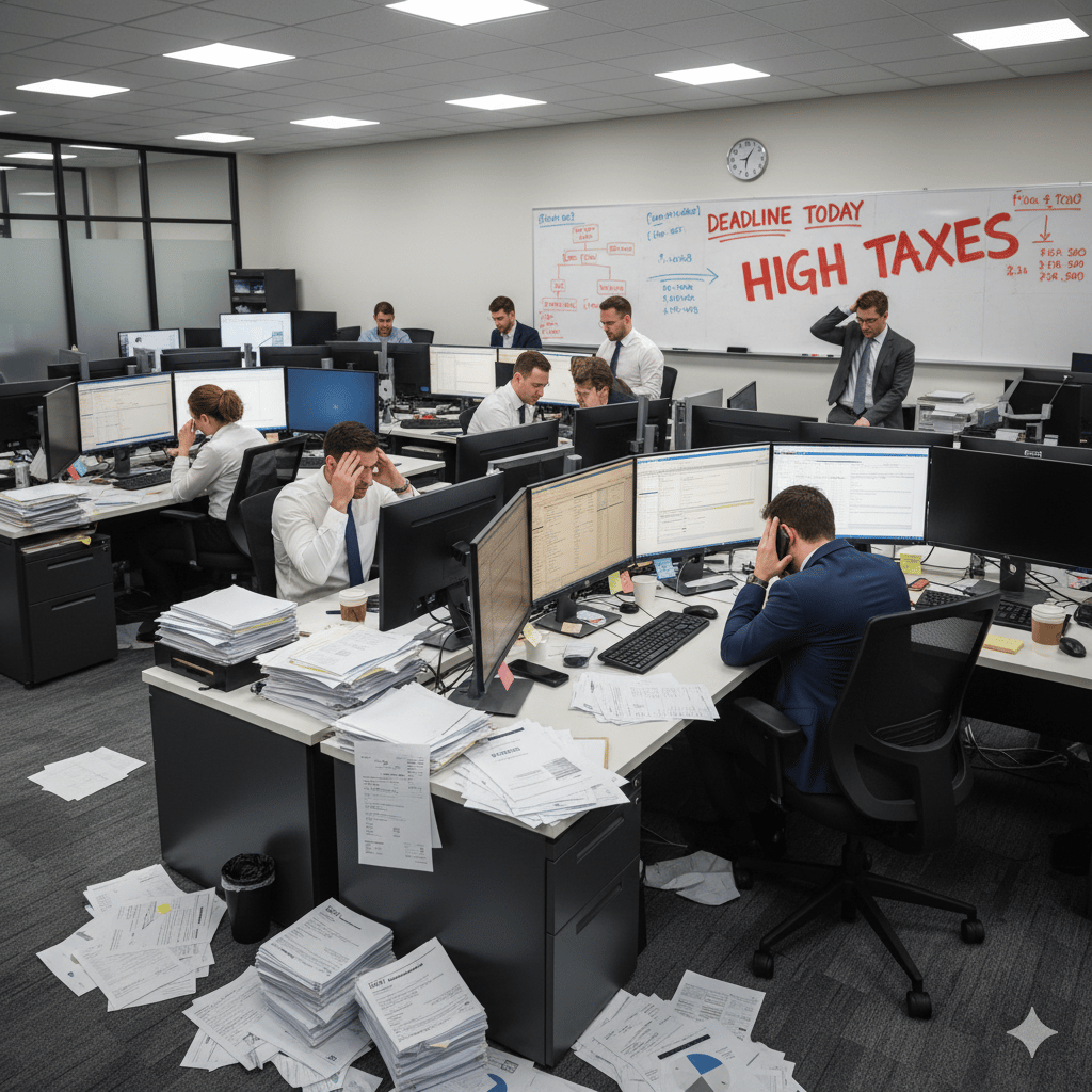 Pharmaceutical Accountants stressed out with high taxes