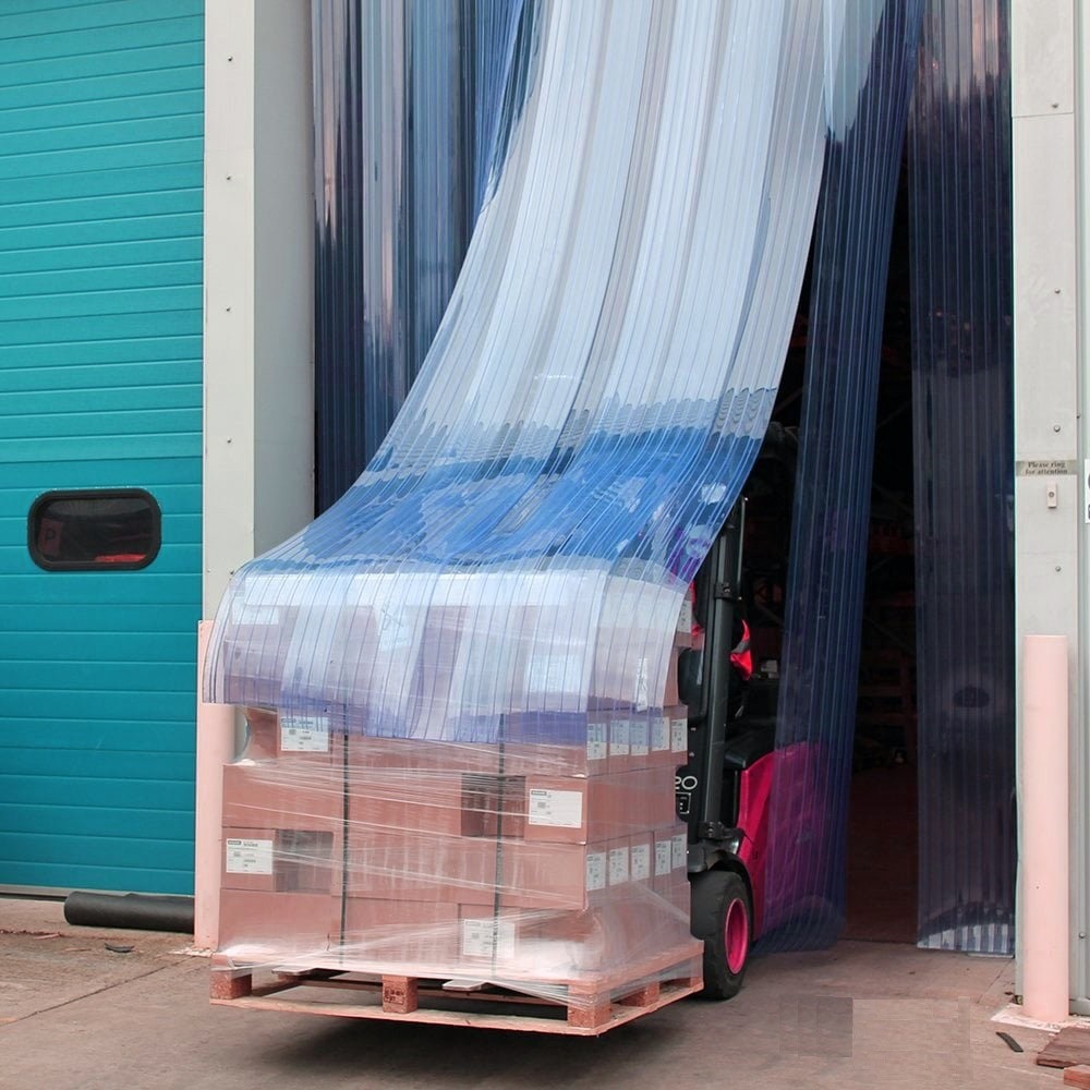 Ribbed PVC Strip Curtain