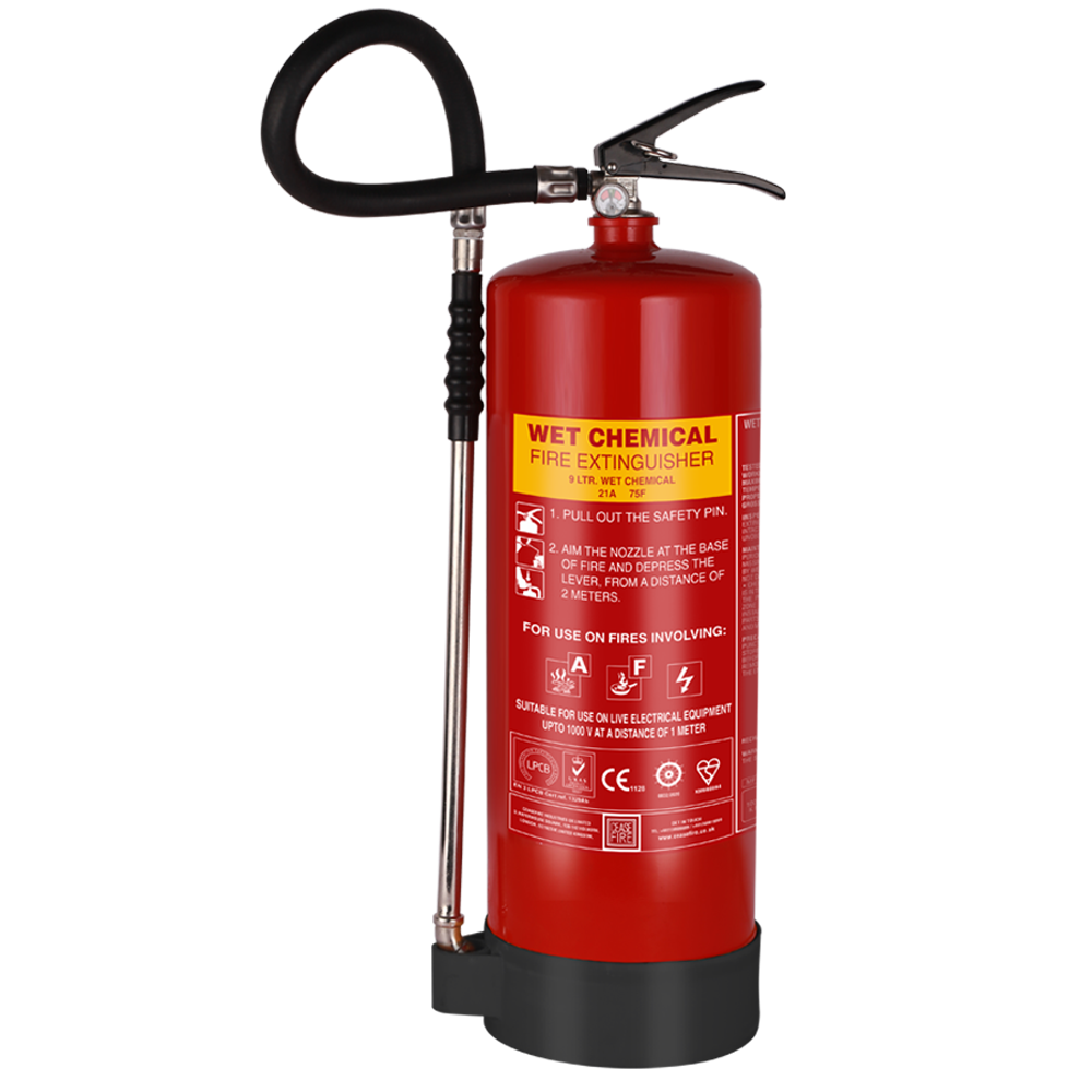 wet chemical fire extinguisher