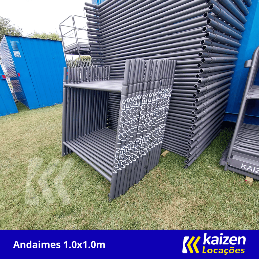 Andaimes 1.0x1.0m | Kaizen Locações