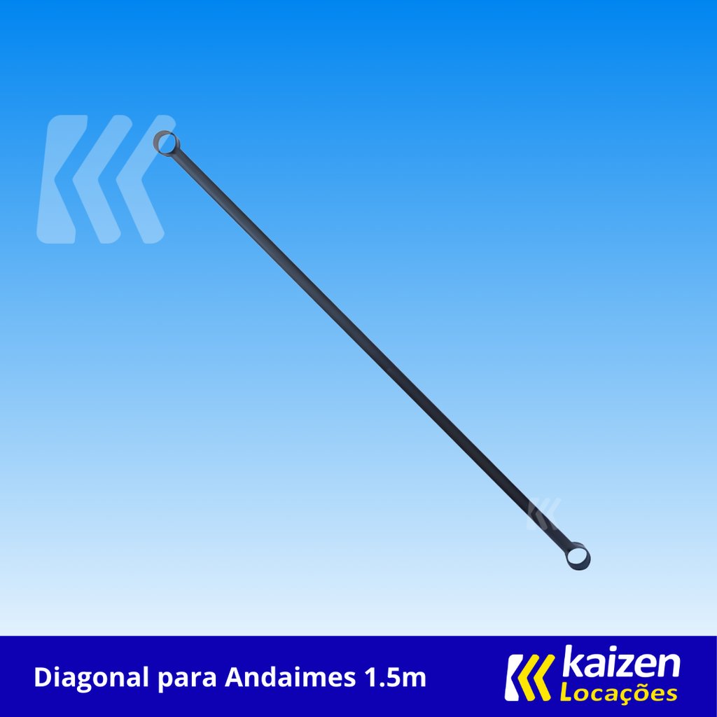 Diagonal para Andaimes 1.5m | Kaizen Locações
