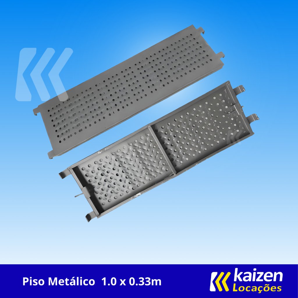 Piso Metálico 1m | Kaizen Locações