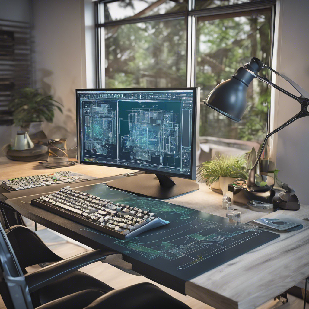 black flat screen computer monitor