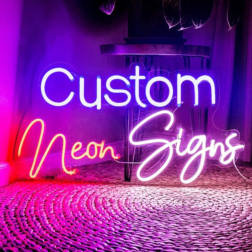 Led neon sign custom untuk dekorasi interior dan eksterior. Hubungi Angel Family Laser, Jabodetabek.
