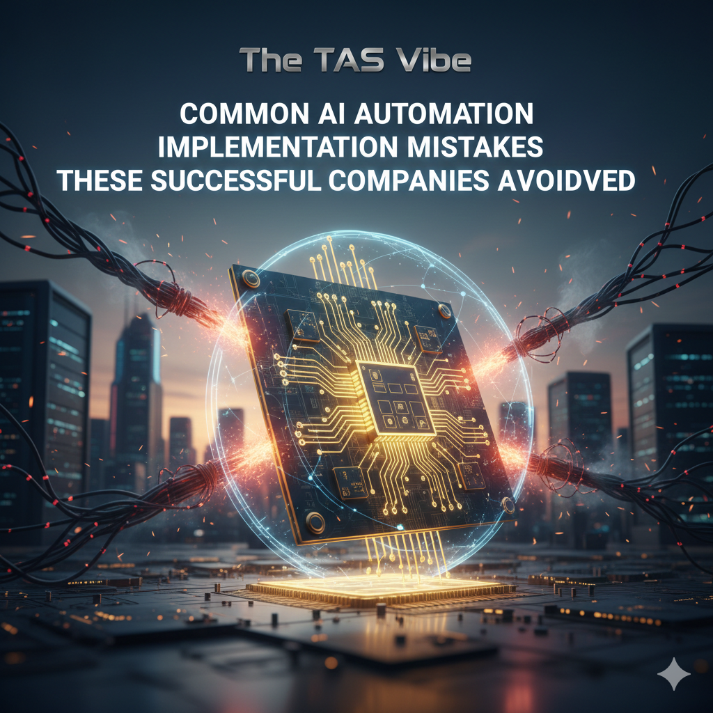 Common AI Automation Implementation Mistakes These Successful Companies Avoided