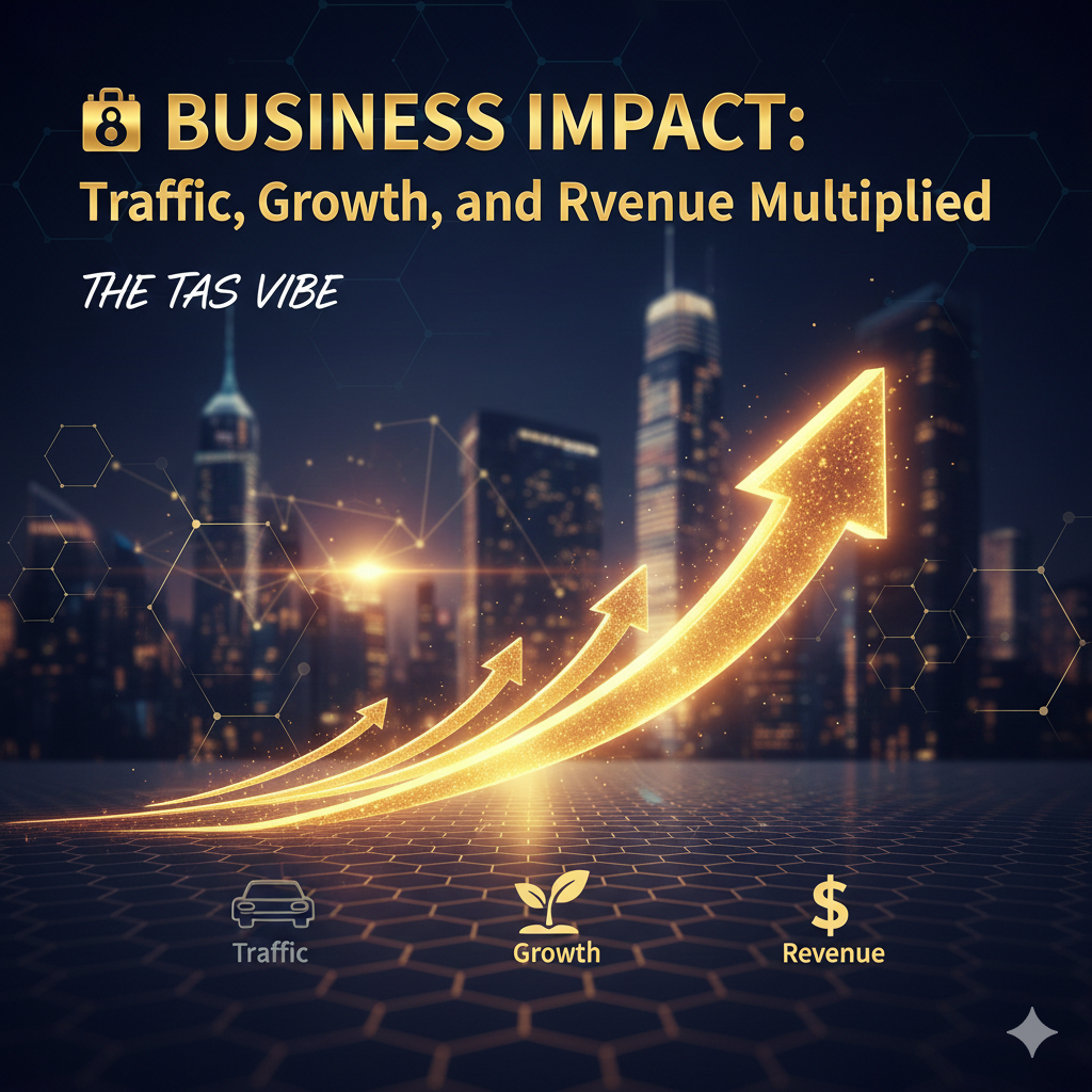 💼 Business Impact: Traffic, Growth, and Revenue Multiplied