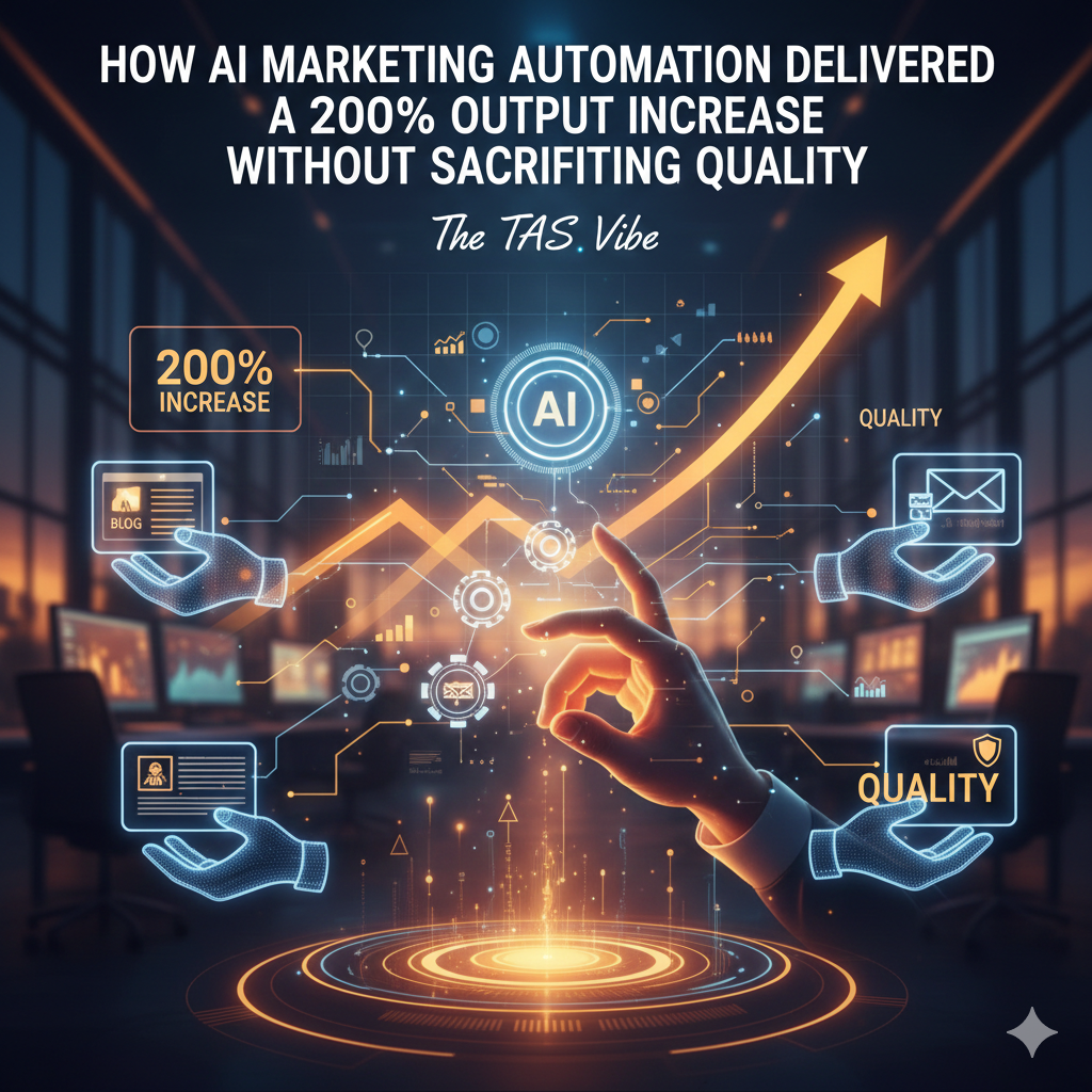 How AI Marketing Automation Delivered a 200% Output Increase Without Sacrificing Quality