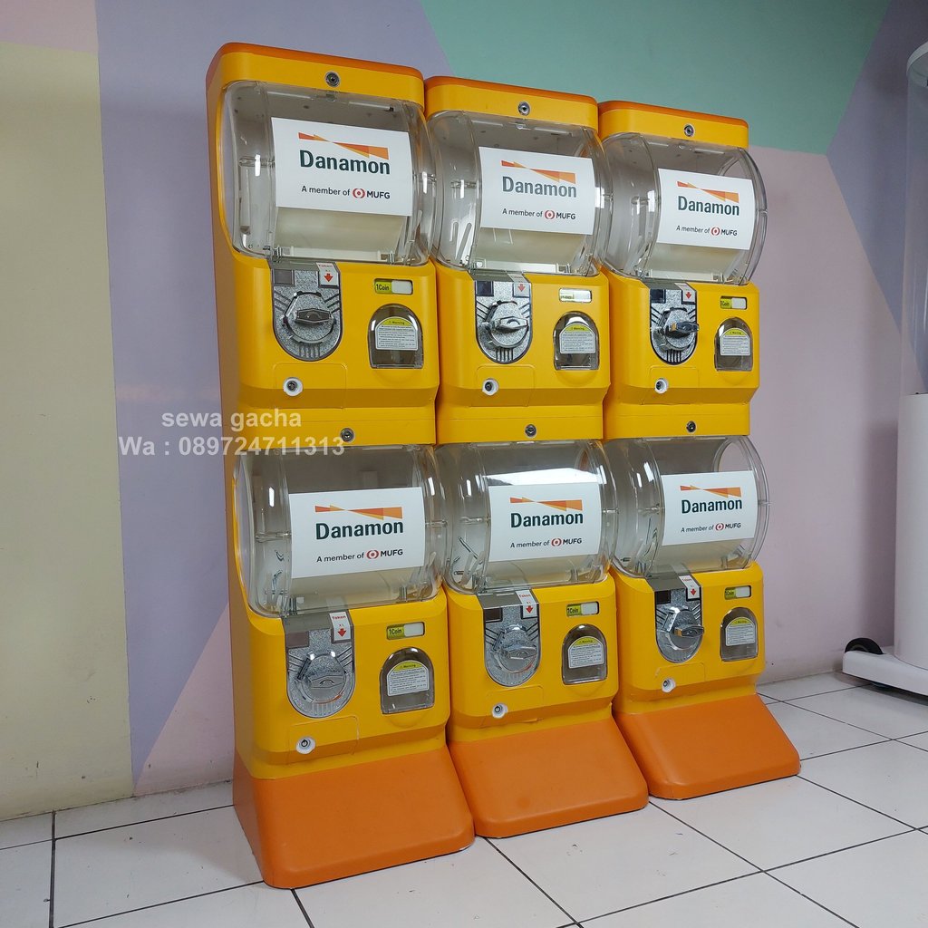 sewa mesin gacha gachapon custom 
