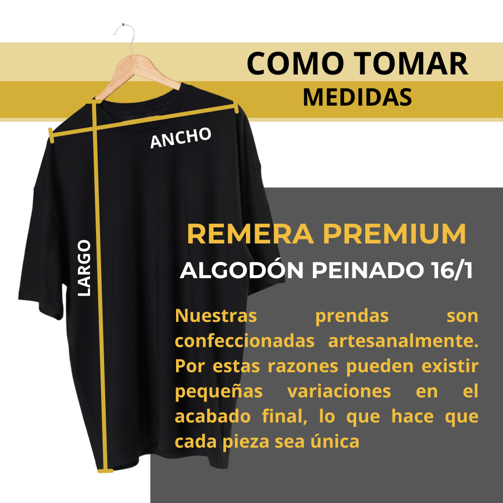 como tomar medidas de remeras