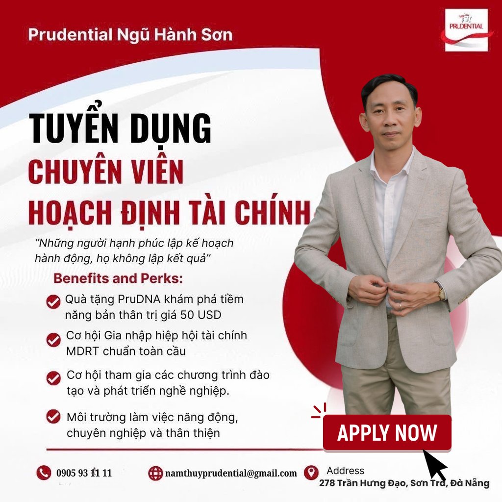 Tuyển dụng chuyên viên hoạch định tài chính tại Đà Nẵng