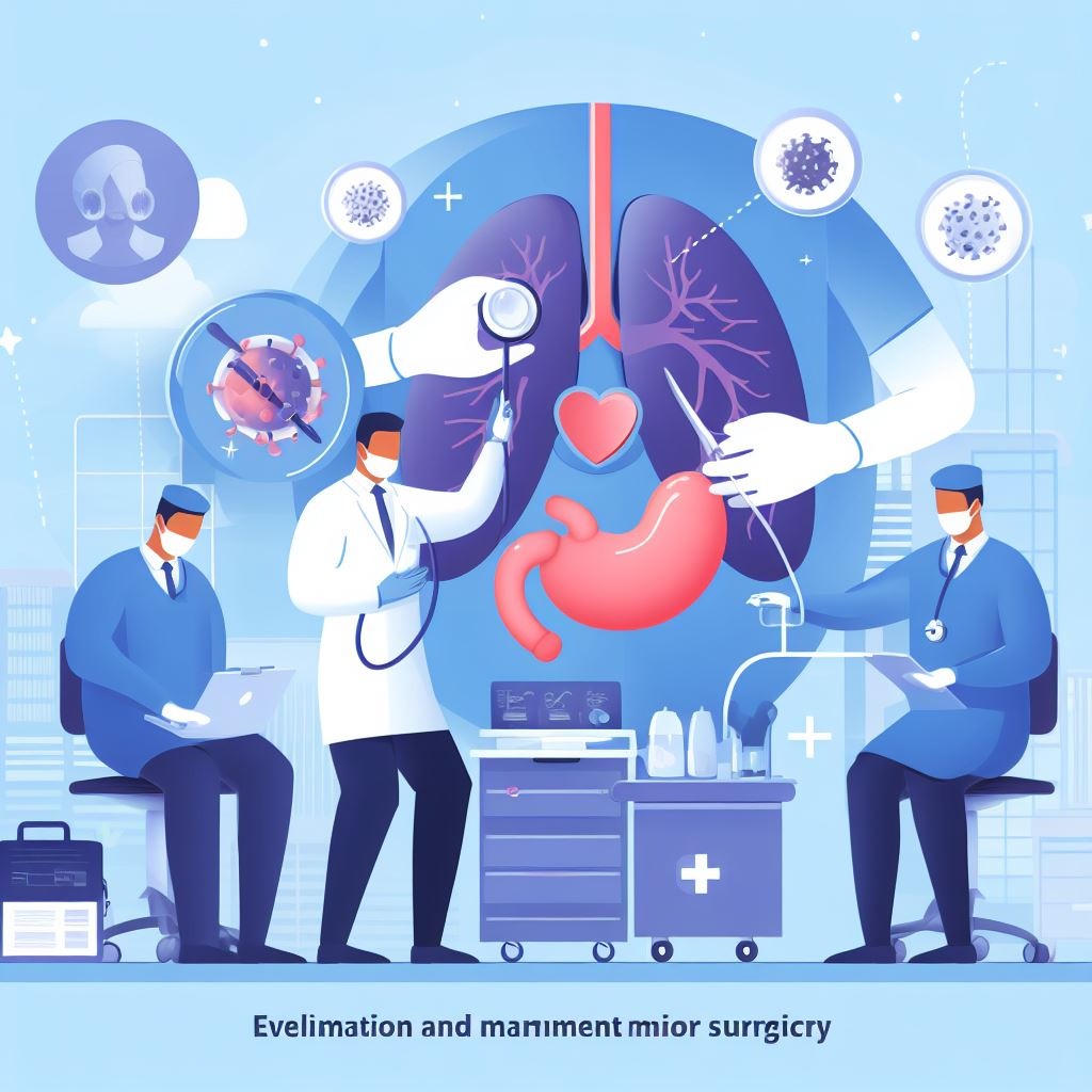 a doctor examining a patient's lungs and lungs