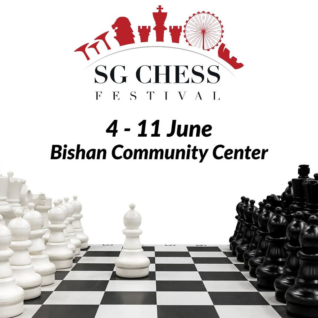 Mark your dates for the Singapore Chess Festival! 2023 in  Bishan Community Center. Singapore Chess 