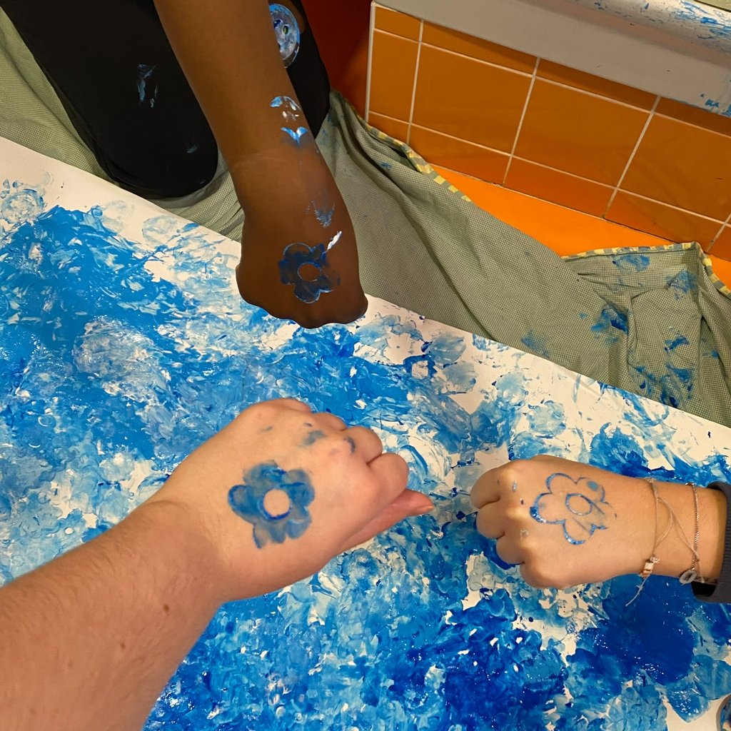 tatouage en peinture