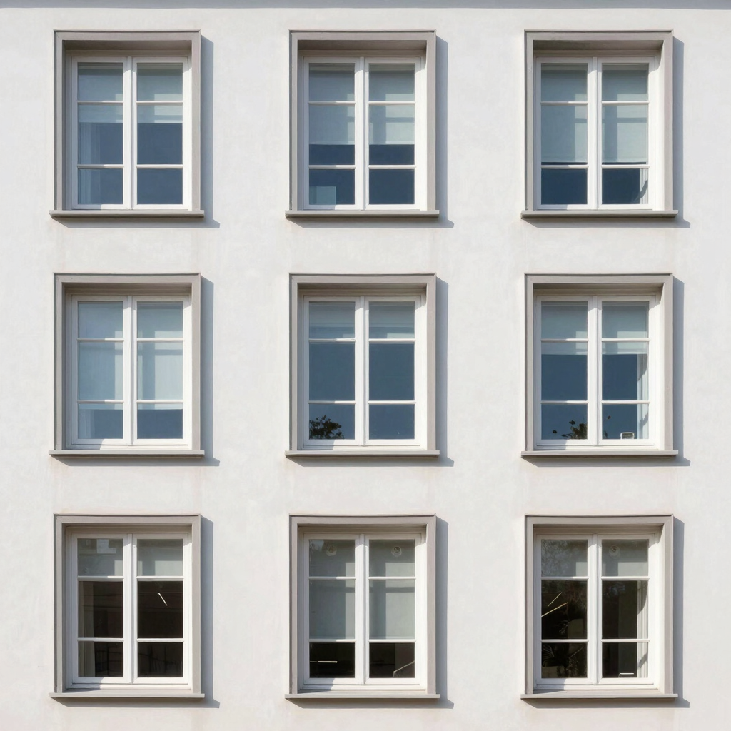 Close-up of a sparkling clean window with a reflection of Ottawa's skyline on a sunny day.