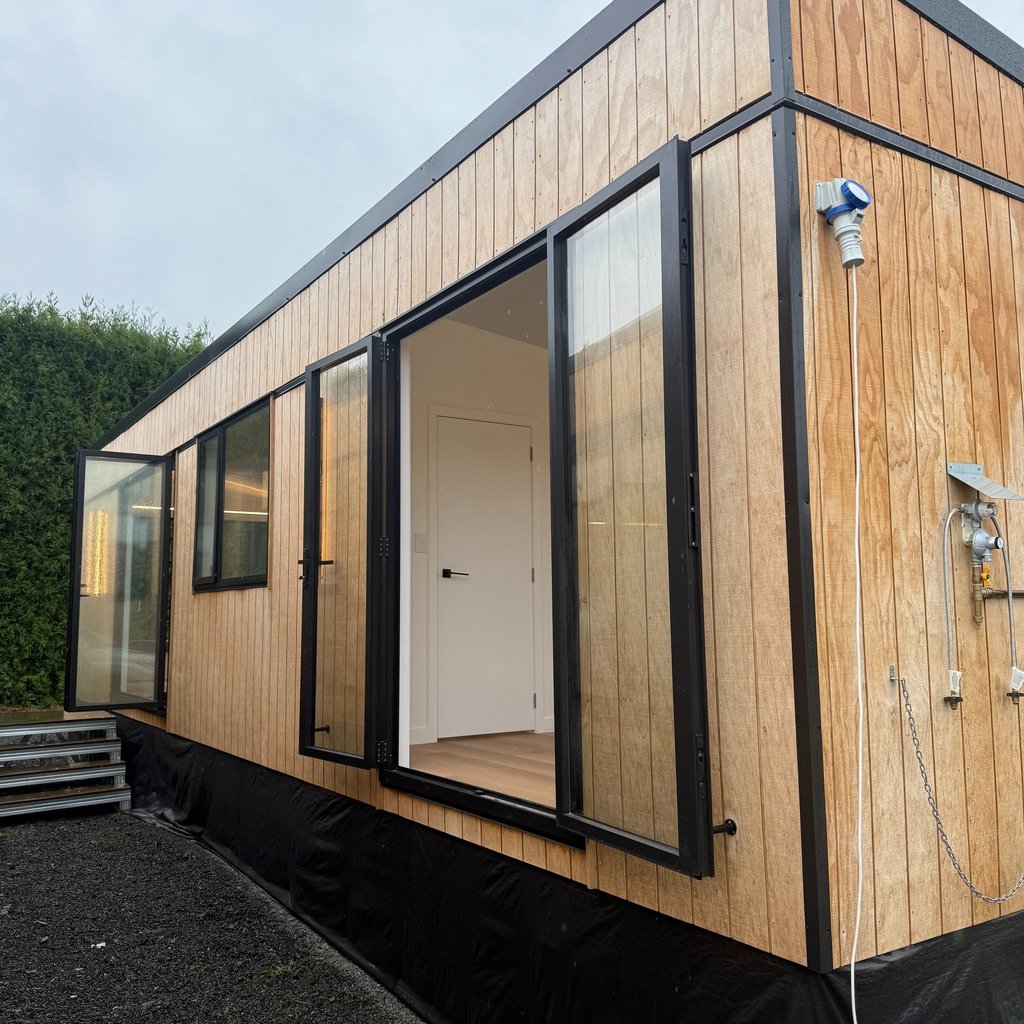 Premium Transportable home with big opening doors