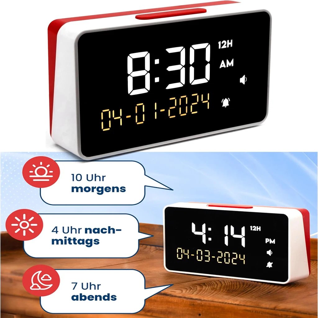 sprechender Wecker