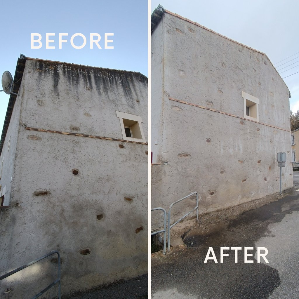 Nettoyage de façade | Alti' Drone & Services