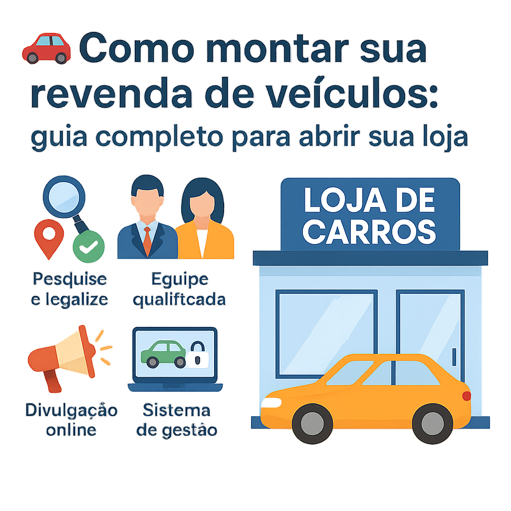 como montar revenda de veículos guia completo para lojistas itcar sistemas