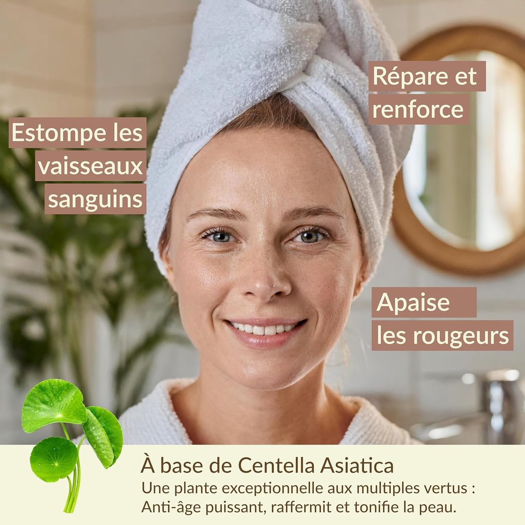 visage femme avec des descriptions