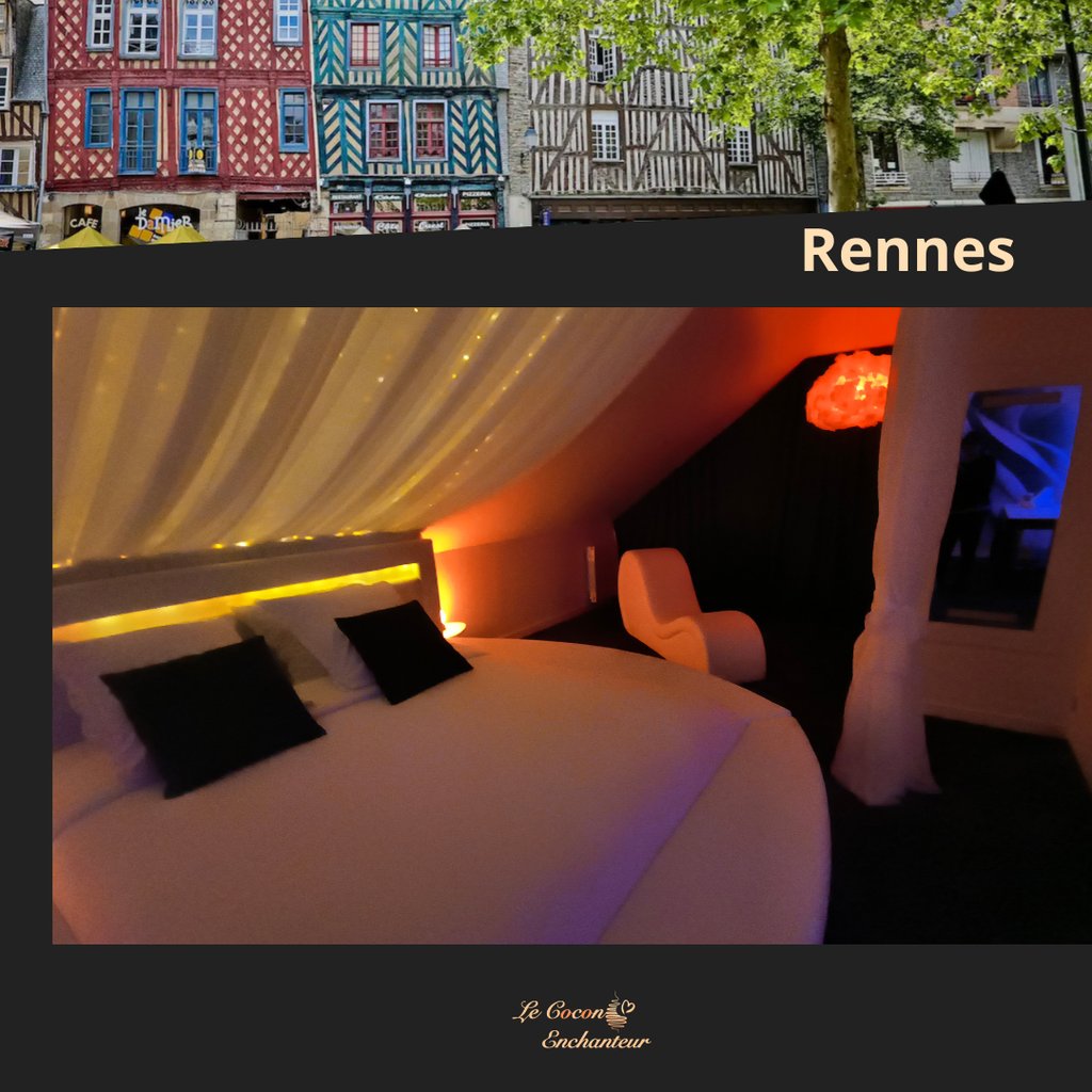 love room Rennes pour passer un week end en amoureux avec jacuzzi  SPA privatif