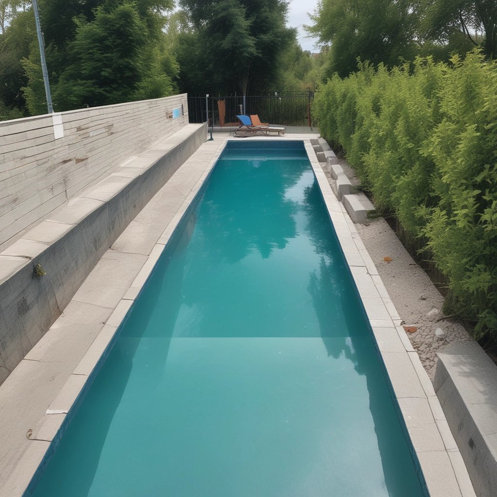 bassin de nage avec nage à contre courant