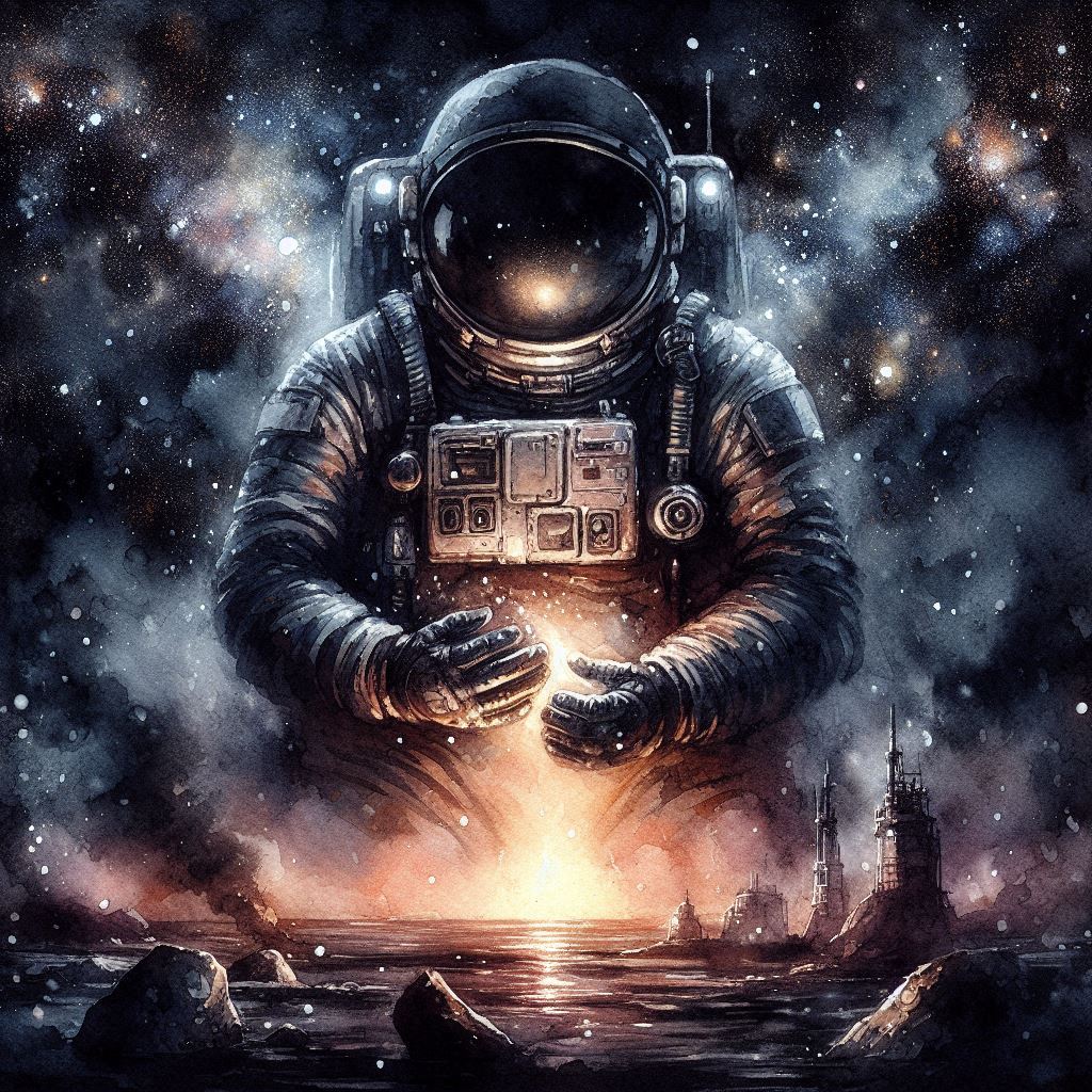 Big Astronaut | simcaart.com
