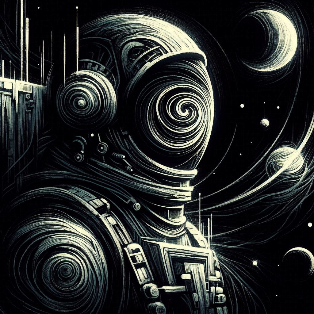 Astronaut art | simcaart.com