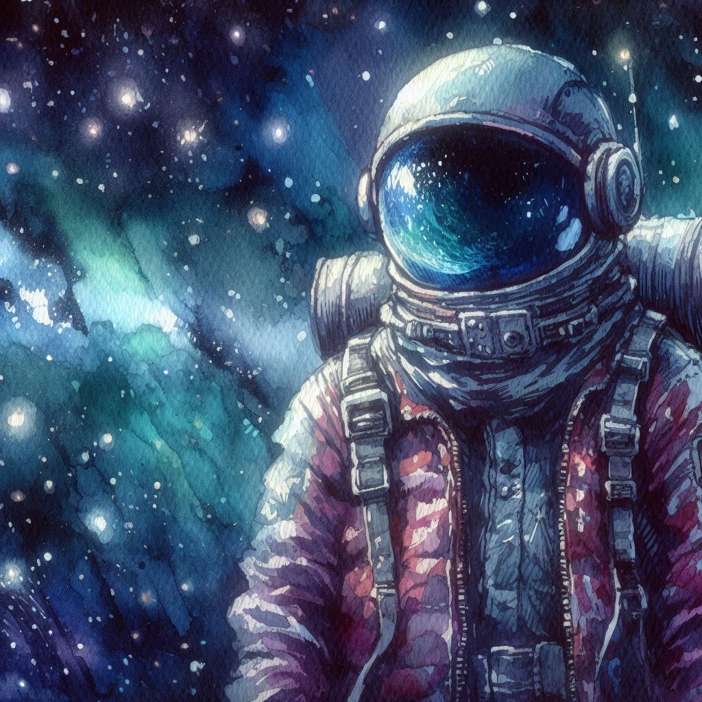 Astronaut art | simcaart.com