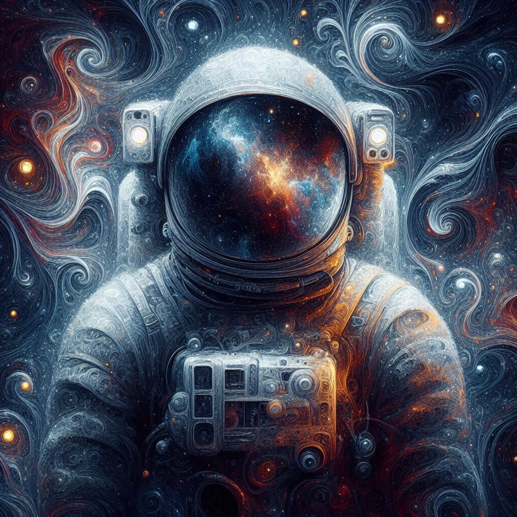 Astronaut art | simcaart.com