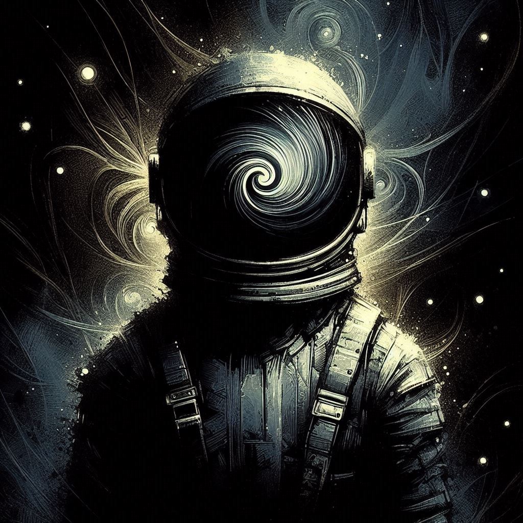 Astronaut art | simcaart.com 