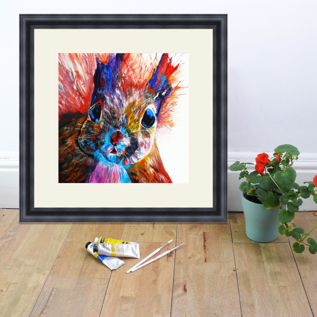 Framed Eric the inquisitive print