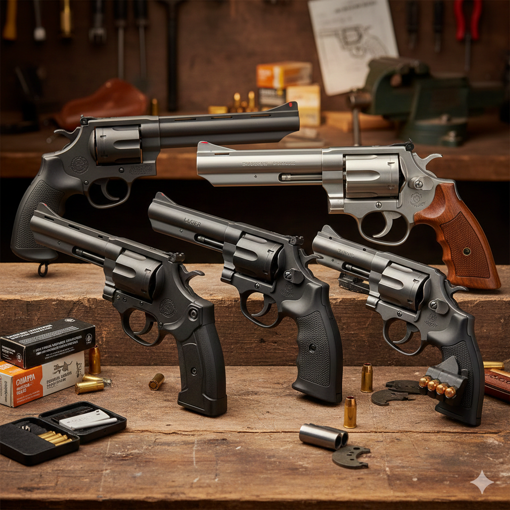 Ruger 9mm revolvers