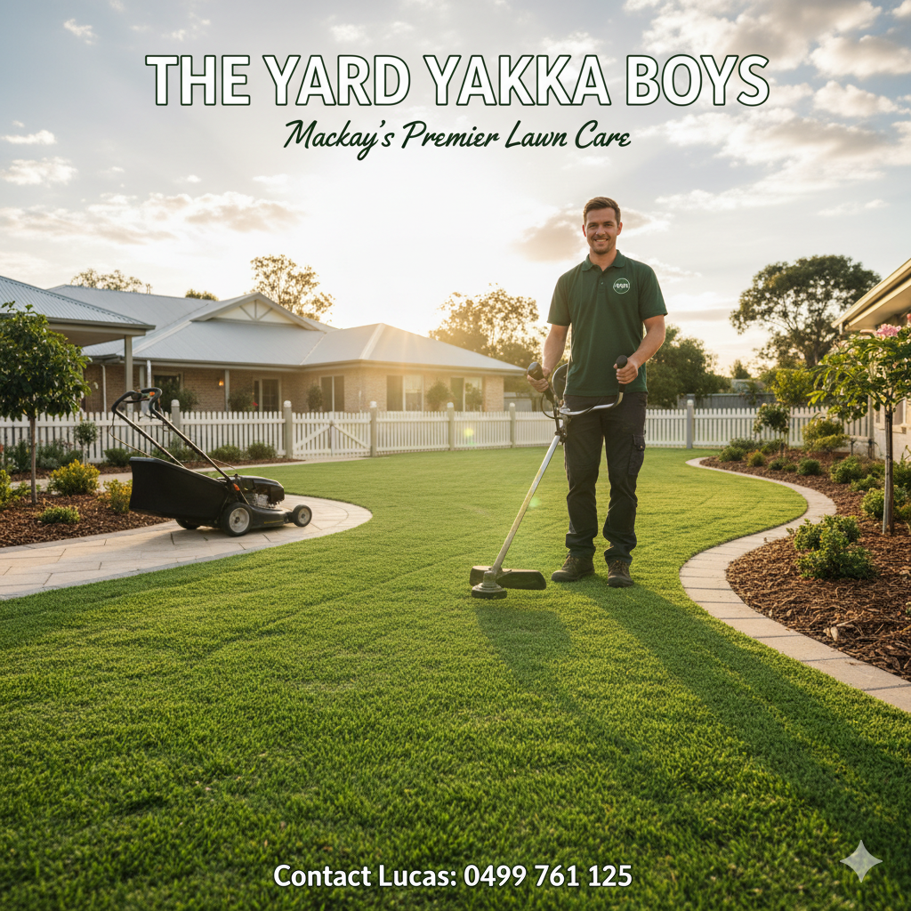 lawn mowing services mackay