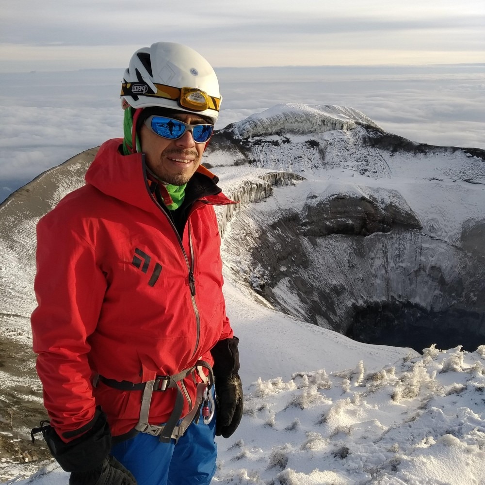 Jaime Vargas - IFMGA mountain guide, Ecuador