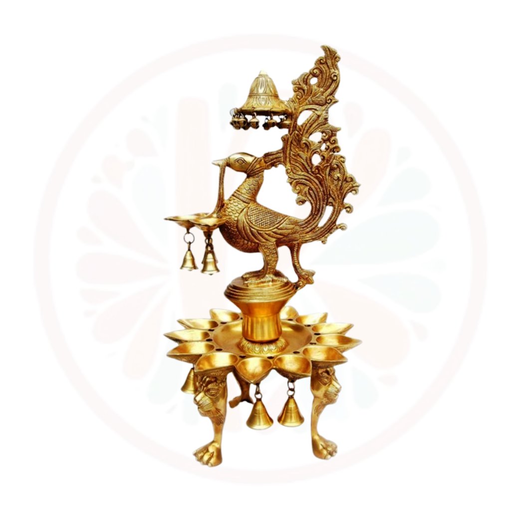 #BrassLamp #IlluminateYourSpace #TimelessElegance #SpiritualDecor #HomeDecor #TraditionalCraftsmansh