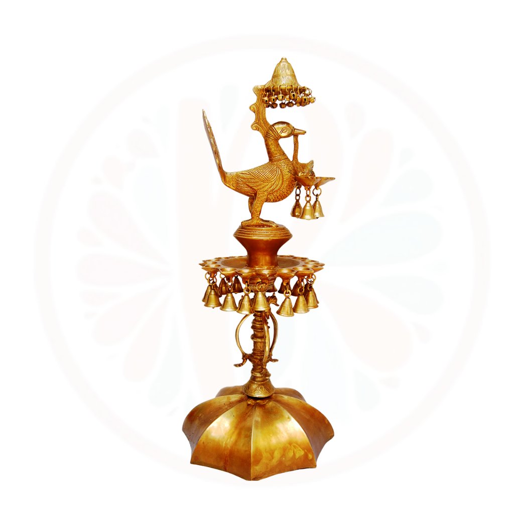 #BrassLamp #IlluminateYourSpace #TimelessElegance #SpiritualDecor #HomeDecor #TraditionalCraftsmansh